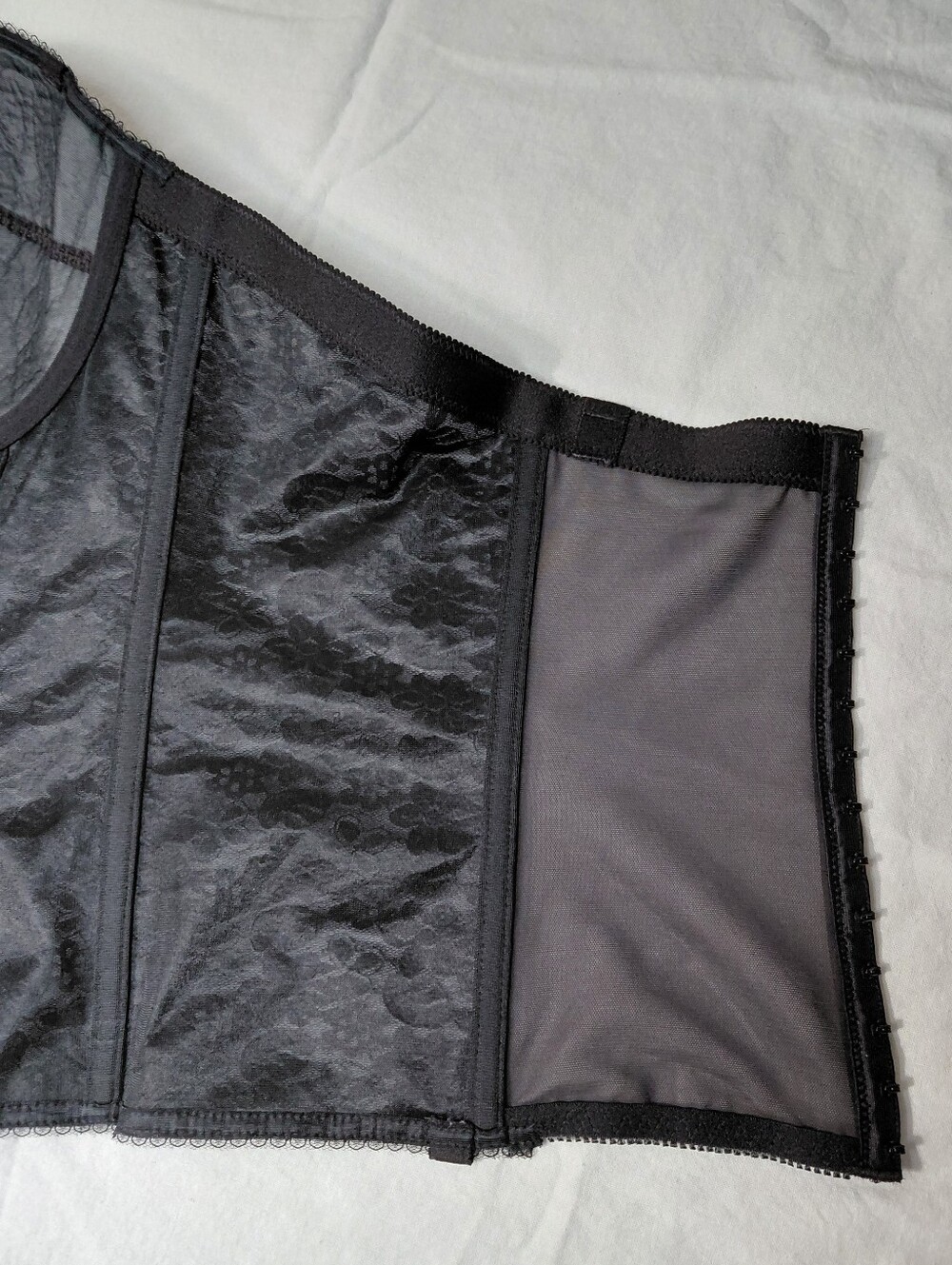 Dominique Black Strapless Longline Bustier - Picture 8 of 16